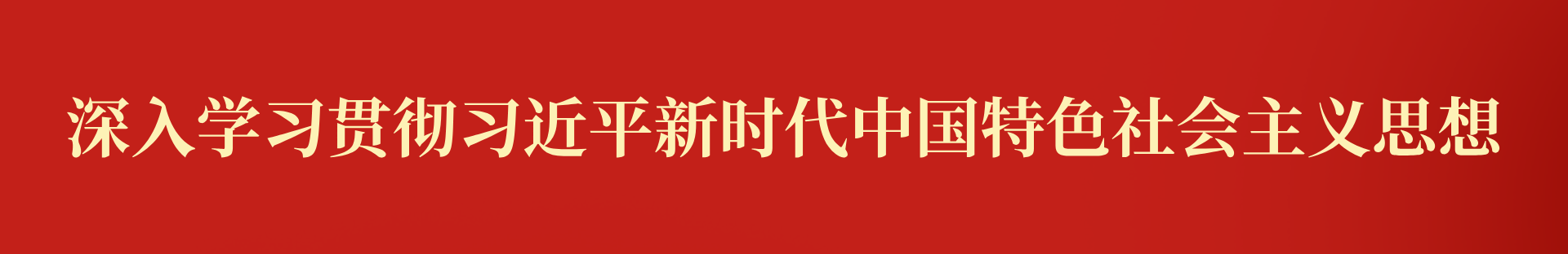 深入學(xué)習(xí)貫徹習(xí)近平新時(shí)代中國(guó)特色社會(huì)主義思想